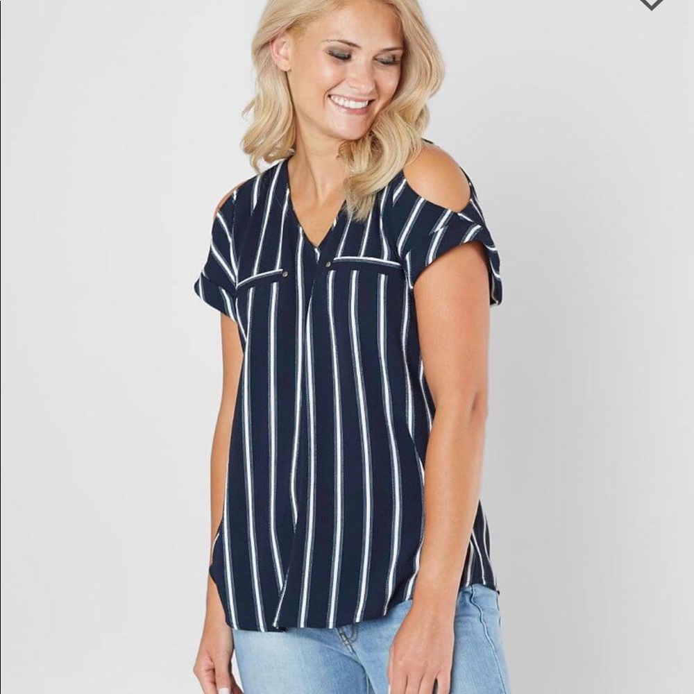 Daytrip Cold Shoulder Top